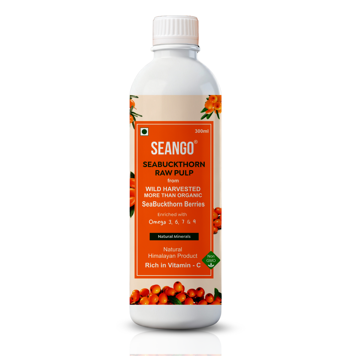 Seango seabuckthorn pure fruit pulp  300 ml