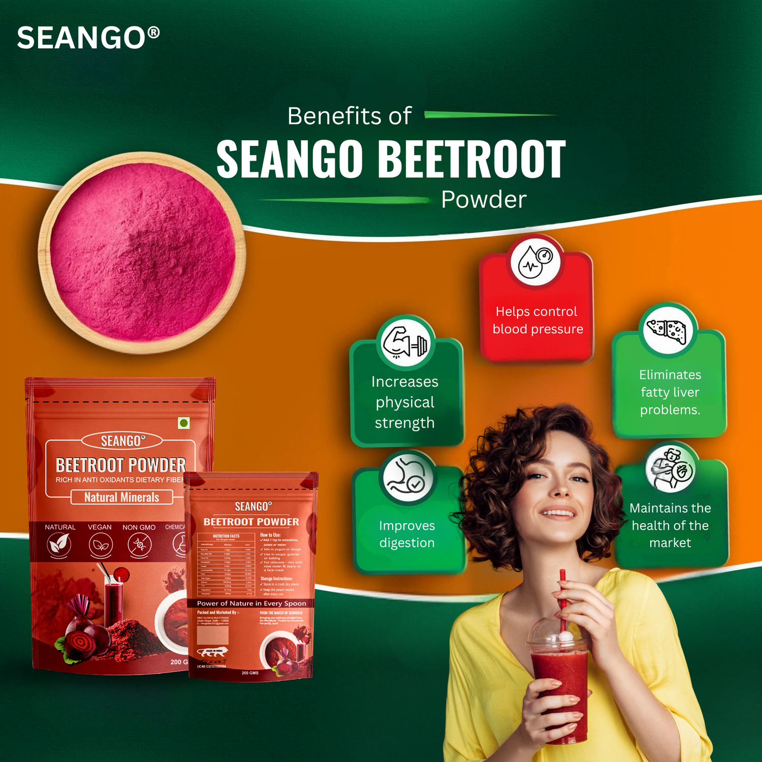 Best Beetroot Powder in Delhi - heart health