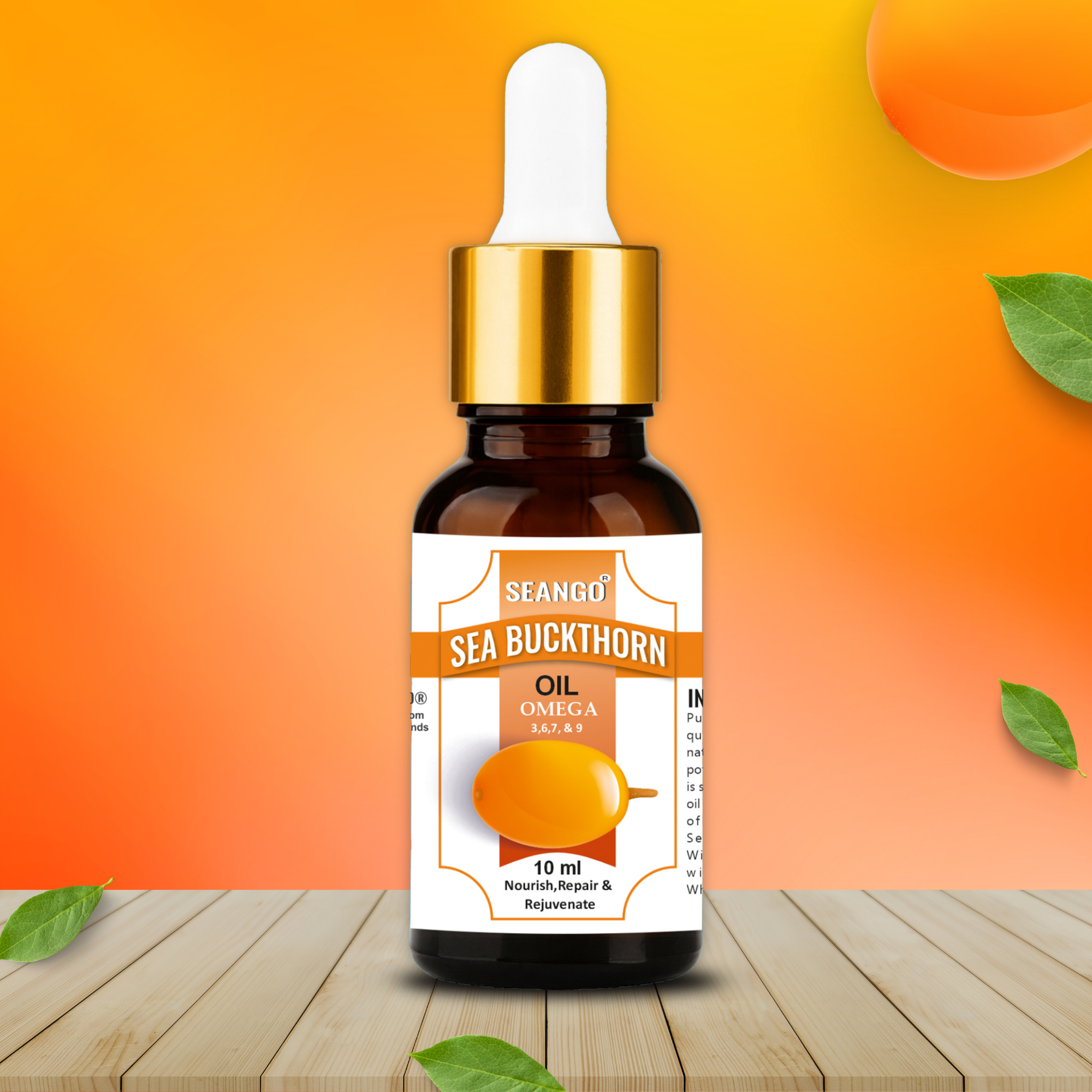 Seango Sea Buckthorn Oil Serum for glowing skin in Delhi