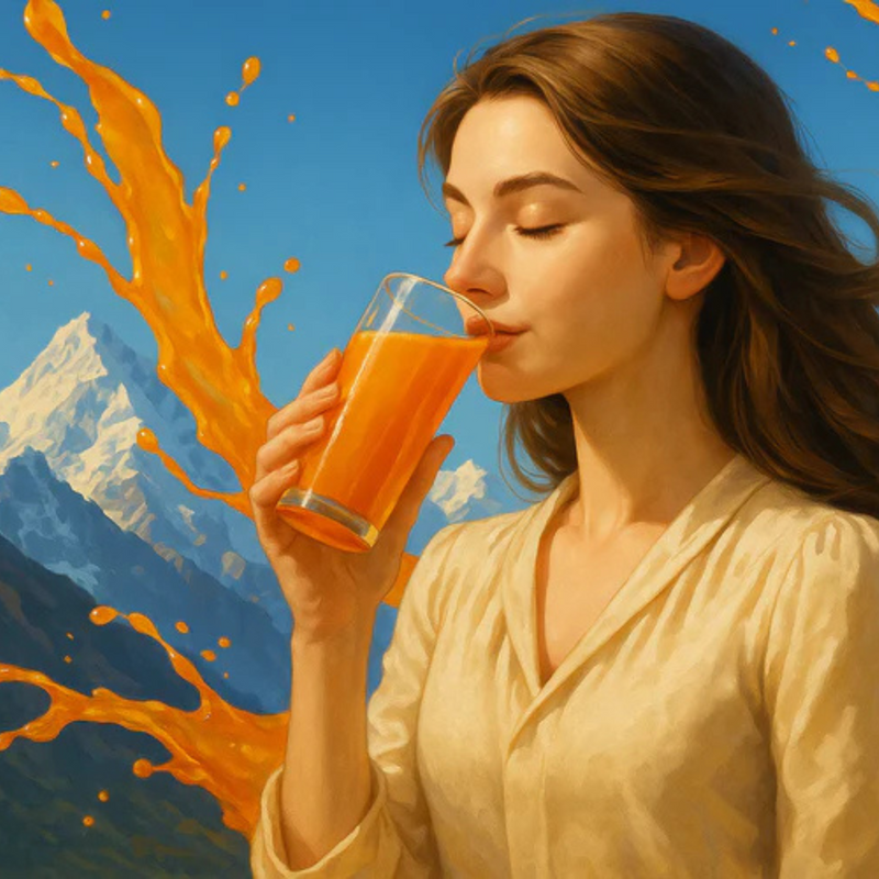 Best Sea Buckthorn Juice in Delhi raw pulp Himalayan