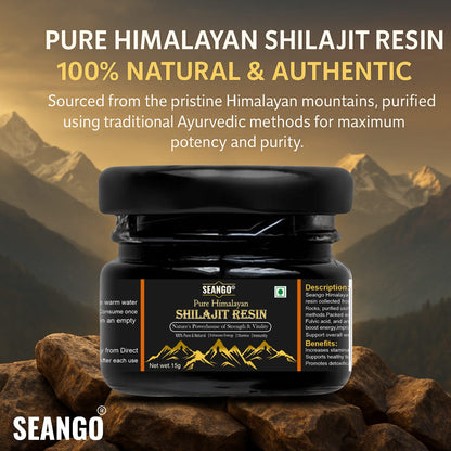 Pure Himalayan shilajit 15g