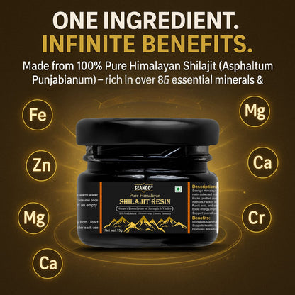 Pure Himalayan shilajit 15g