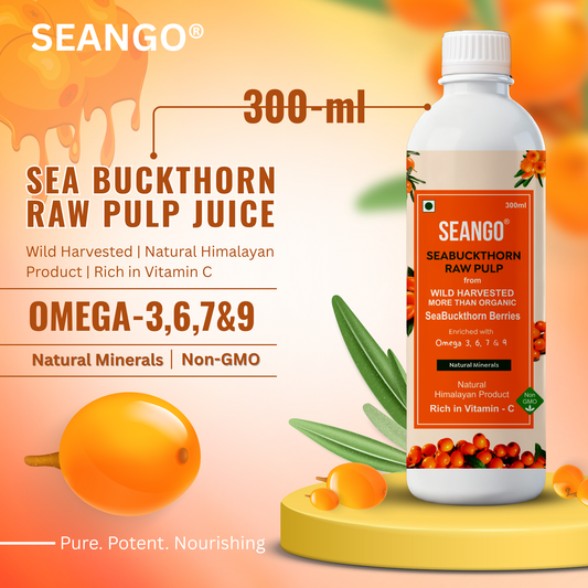 Seango seabuckthorn pure fruit pulp  300 ml